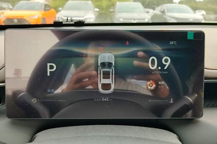 Used CHANGAN Eado 2026 Model, Fourth Generation, 1.5T 500Bar Smart Enjoyment Edition Instrument Cluster