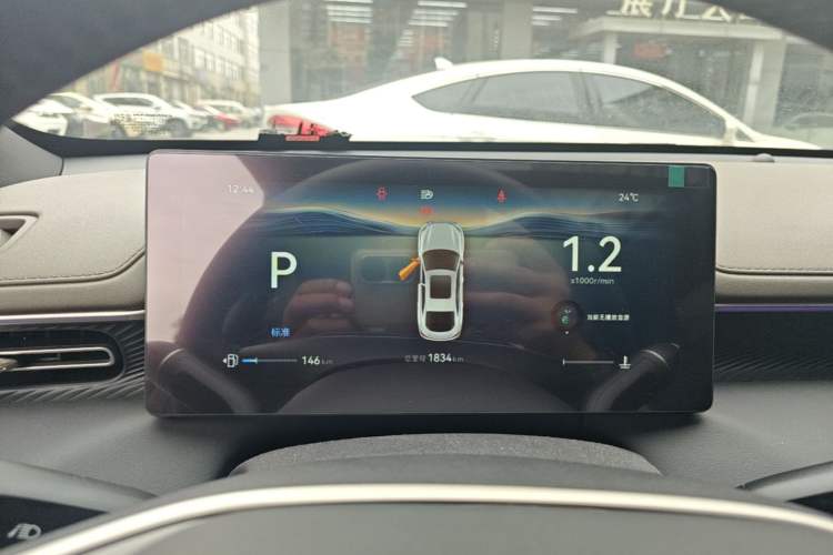 Used CHANGAN Eado 2026 Model, Fourth Generation, 1.5T 500Bar Smart Enjoyment Edition Instrument Cluster
