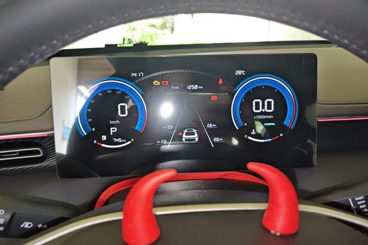 Used CHANGAN Eado 2026 Model, Fourth Generation, 1.5T 500Bar Enjoyment Edition Instrument Cluster