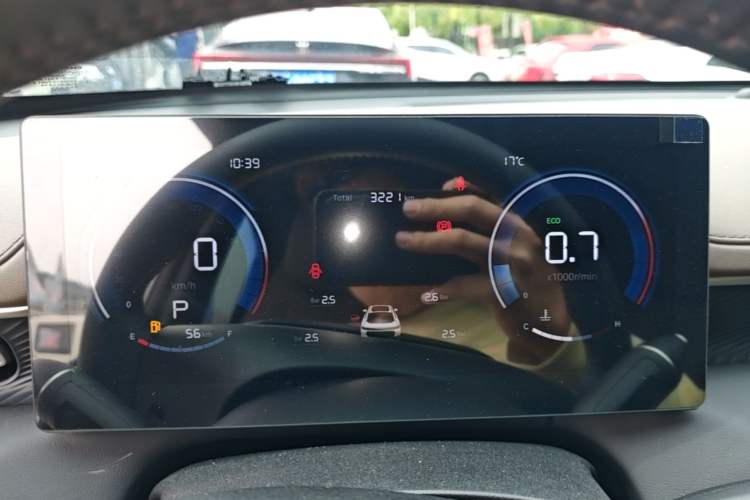 Used CHANGAN Eado 2026 Model, Fourth Generation, 1.5T 500Bar Dynamic Enjoyment Edition Instrument Cluster