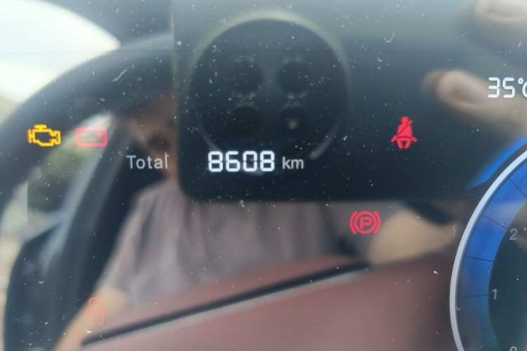 Used CHANGAN Eado 2026 Model, Fourth Generation, 1.5T 500Bar Dynamic Enjoyment Edition Odometer Close Up