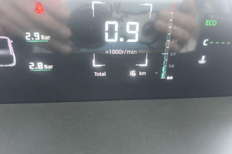 Used CHANGAN Eado 2026 Model, 1.5T Classic Edition Odometer Close Up