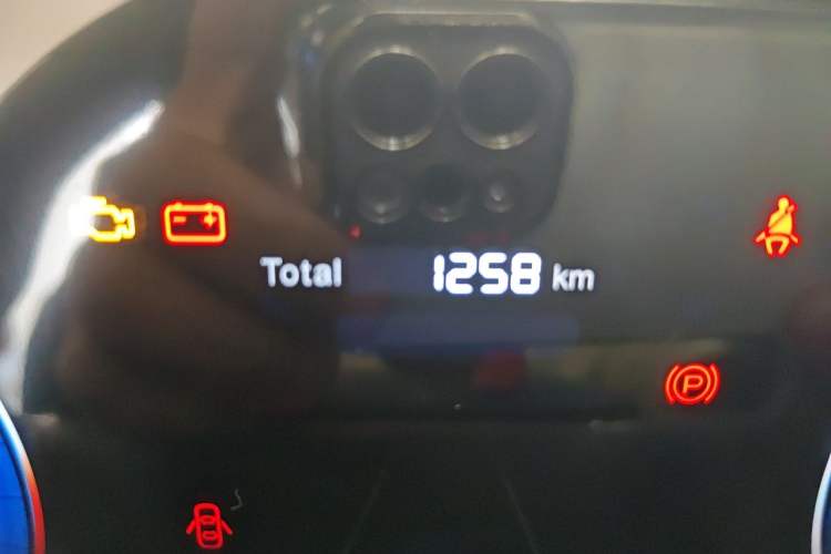 Used CHANGAN Eado 2026 Model, Fourth Generation, 1.5T 500Bar Enjoyment Edition Odometer Close Up