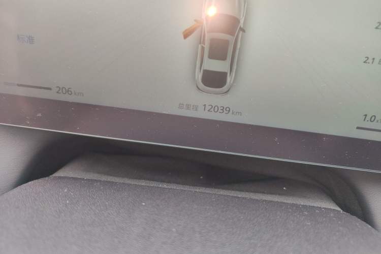 Used CHANGAN Eado 2026 Model, Fourth Generation, 1.5T 500Bar Smart Enjoyment Edition Odometer Close Up