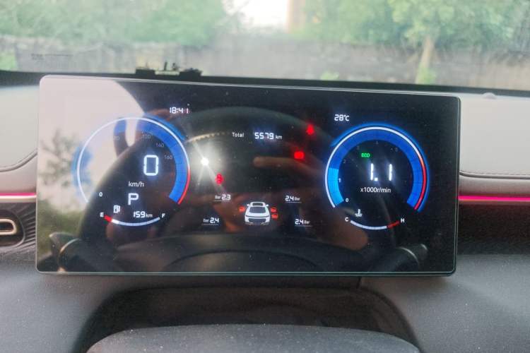 Used CHANGAN Eado 2026 Model, Fourth Generation, 1.5T 500Bar Dynamic Enjoyment Edition Instrument Cluster