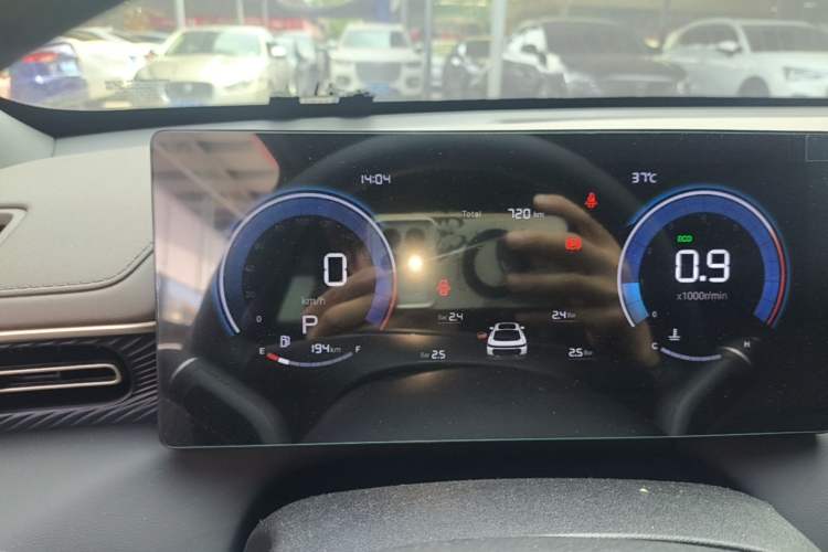 Used CHANGAN Eado 2026 Model, Fourth Generation, 1.5T 500Bar Dynamic Enjoyment Edition Instrument Cluster