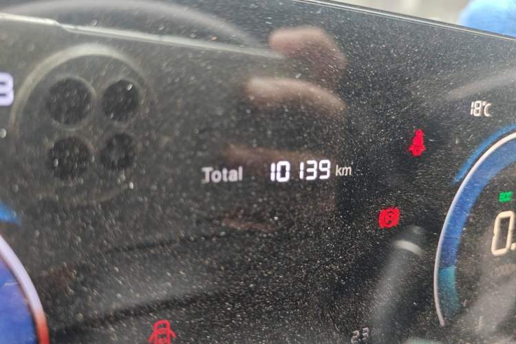 Used CHANGAN Eado 2026 Model, Fourth Generation, 1.5T 500Bar Enjoyment Edition Odometer Close Up