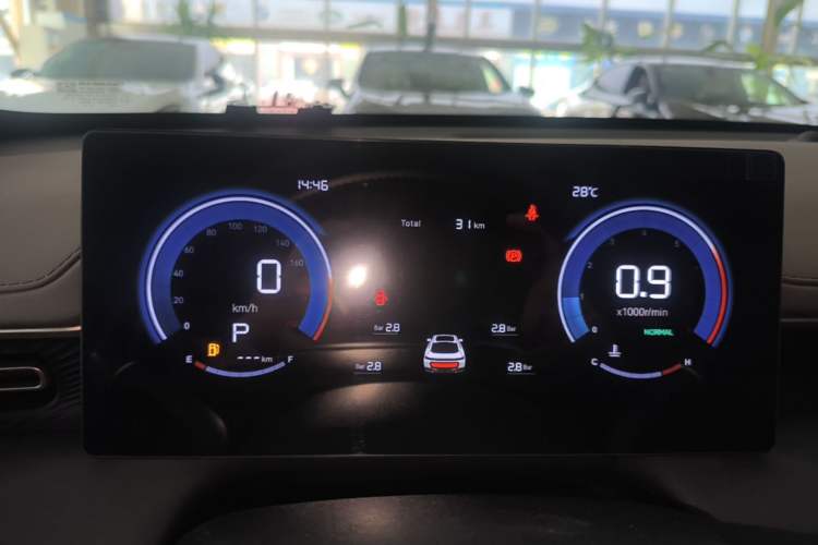 Used CHANGAN Eado 2026 Model, Fourth Generation, 1.5T 500Bar Dynamic Enjoyment Edition Instrument Cluster