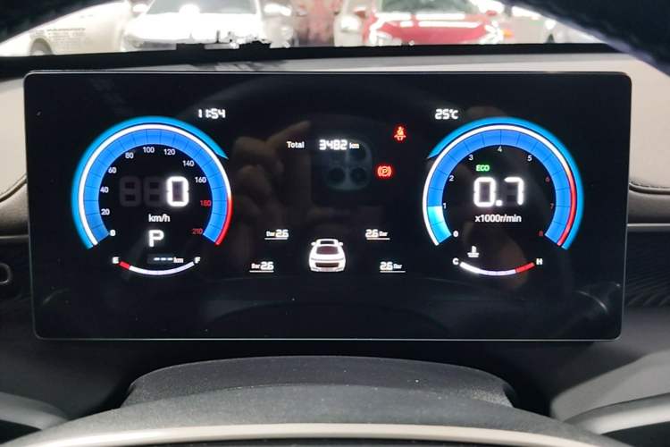 Used CHANGAN Eado 2026 Model, Fourth Generation, 1.5T 500Bar Dynamic Enjoyment Edition Instrument Cluster