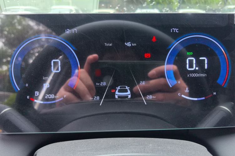 Used CHANGAN Eado 2026 Model, Fourth Generation, 1.5T 500Bar Enjoyment Edition Instrument Cluster
