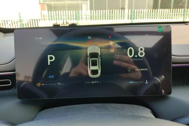 Used CHANGAN Eado 2026 Model, Fourth Generation, 1.5T 500Bar Smart Enjoyment Edition Instrument Cluster