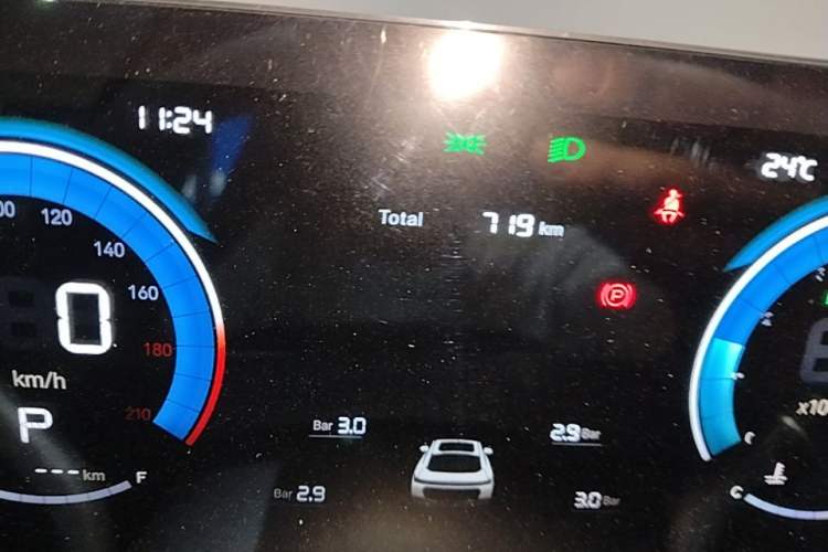 Used CHANGAN Eado 2026 Model, Fourth Generation, 1.5T 500Bar Dynamic Enjoyment Edition Instrument Cluster