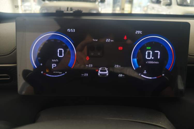 Used CHANGAN Eado 2026 Model, Fourth Generation, 1.5T 500Bar Dynamic Enjoyment Edition Instrument Cluster