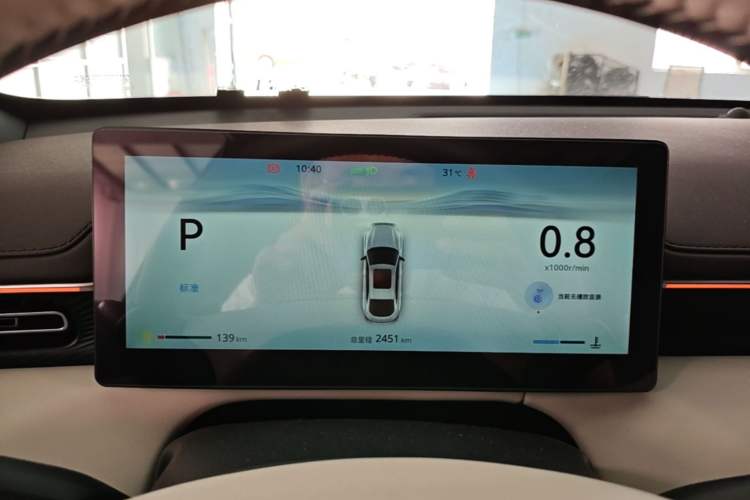 Used CHANGAN Eado 2026 Model, Fourth Generation, 1.5T 500Bar Smart Enjoyment Edition Instrument Cluster