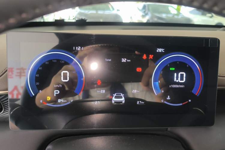 Used CHANGAN Eado 2026 Model, Fourth Generation, 1.5T 500Bar Dynamic Enjoyment Edition Instrument Cluster