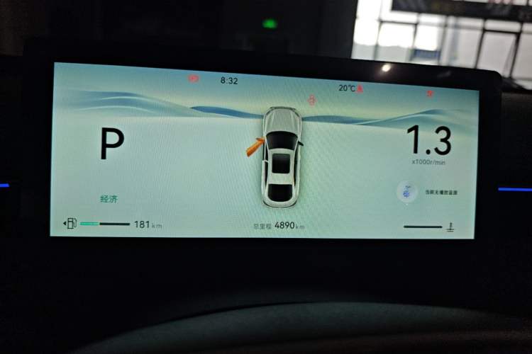 Used CHANGAN Eado 2026 Model, Fourth Generation, 1.5T 500Bar Smart Enjoyment Edition Instrument Cluster
