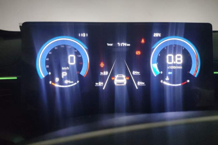 Used CHANGAN Eado 2026 Model, Fourth Generation, 1.5T 500Bar Enjoyment Edition Instrument Cluster