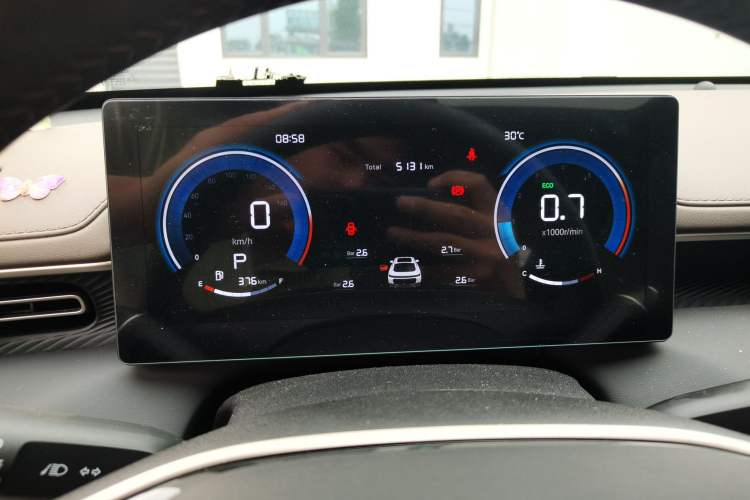 Used CHANGAN Eado 2026 Model, Fourth Generation, 1.5T 500Bar Dynamic Enjoyment Edition Instrument Cluster