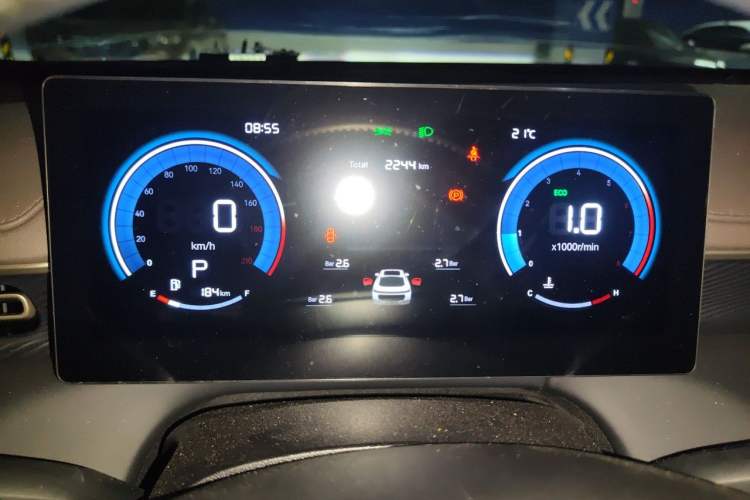 Used CHANGAN Eado 2026 Model, Fourth Generation, 1.5T 500Bar Dynamic Enjoyment Edition Instrument Cluster