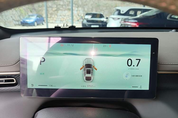 Used CHANGAN Eado 2026 Model, Fourth Generation, 1.5T 500Bar Smart Enjoyment Edition Instrument Cluster
