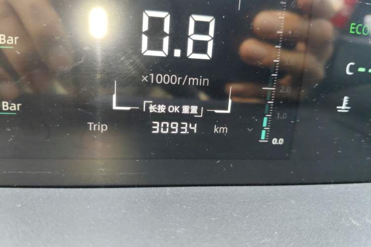 Used CHANGAN Eado 2026 Model, 1.5T Classic Edition Odometer Close Up