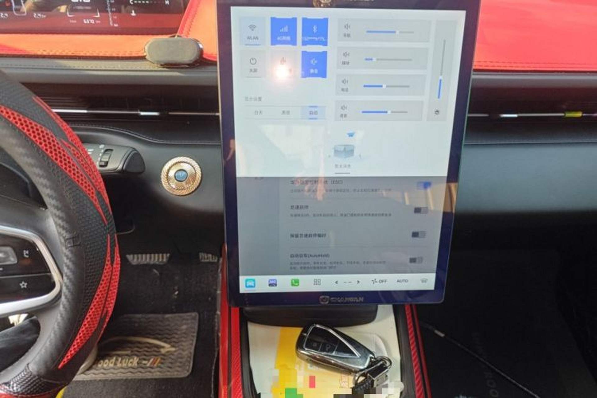 Used CHANGAN Eado DD 2023 Blue Whale NE 1.5T GDI DCT Luxury Edition Audio And AC Panel
