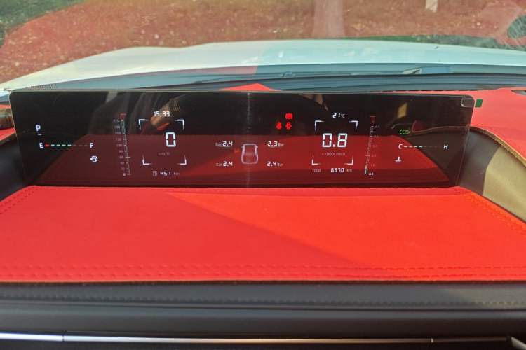 Used CHANGAN Eado DD 2023 Blue Whale NE 1.5T GDI DCT Luxury Edition Instrument Cluster