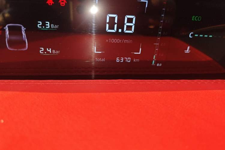 Used CHANGAN Eado DD 2023 Blue Whale NE 1.5T GDI DCT Luxury Edition Odometer Close Up