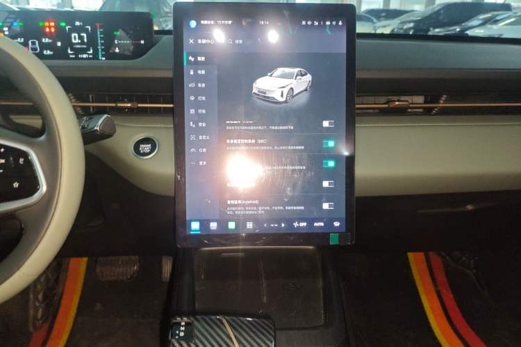 Used CHANGAN Eado DD 2023 Blue Whale NE 1.5T GDI DCT Navigation Model Audio And AC Panel