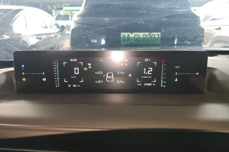 Used CHANGAN Eado DD 2023 Blue Whale NE 1.5T GDI DCT Navigation Model Instrument Cluster