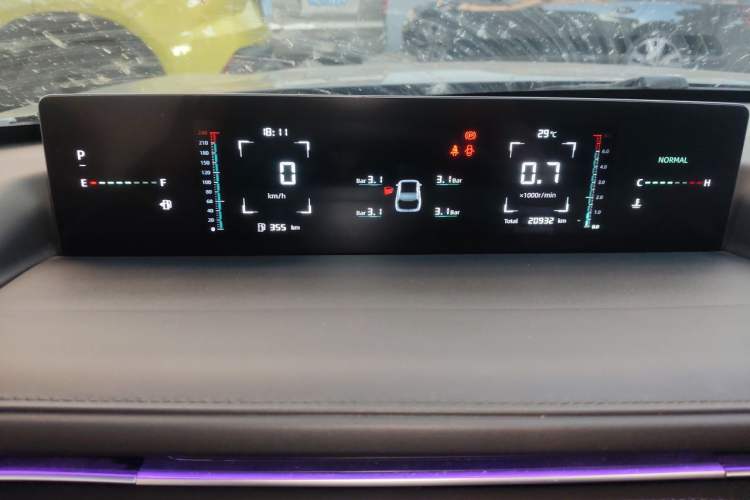 Used CHANGAN Eado DD 2023 Blue Whale NE 1.5T GDI DCT Enjoy Edition Instrument Cluster
