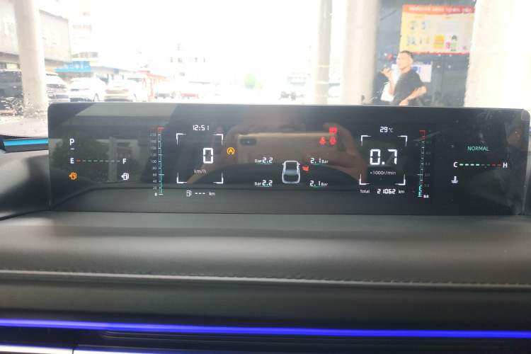 Used CHANGAN Eado DD 2023 Blue Whale NE 1.5T GDI DCT Luxury Edition Instrument Cluster