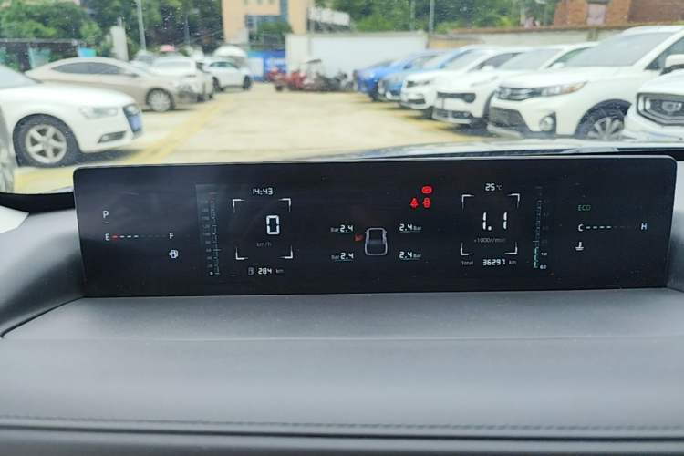 Used CHANGAN Eado DD 2023 Blue Whale NE 1.5T GDI DCT Luxury Edition Instrument Cluster