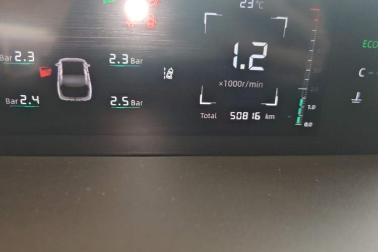Used CHANGAN Eado DD 2023 Blue Whale NE 1.5T GDI DCT Navigation Model Instrument Cluster