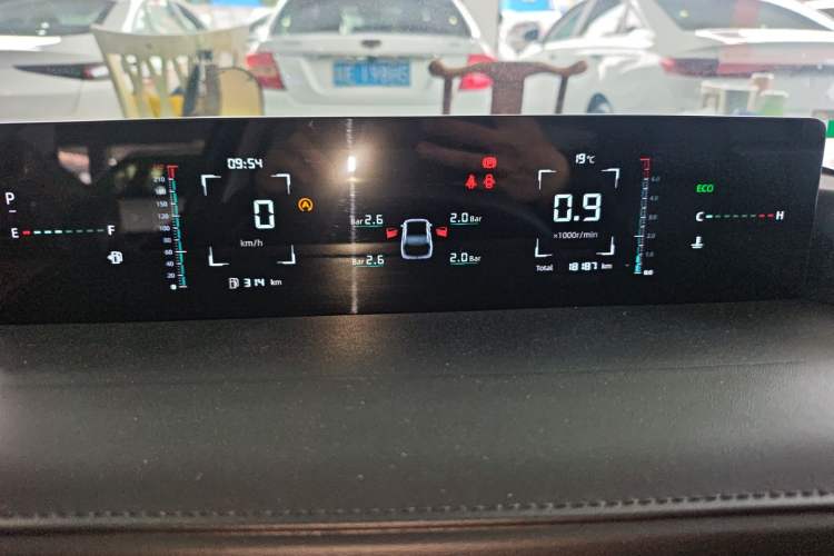 Used CHANGAN Eado DD 2023 Blue Whale NE 1.5T GDI DCT Luxury Edition Instrument Cluster