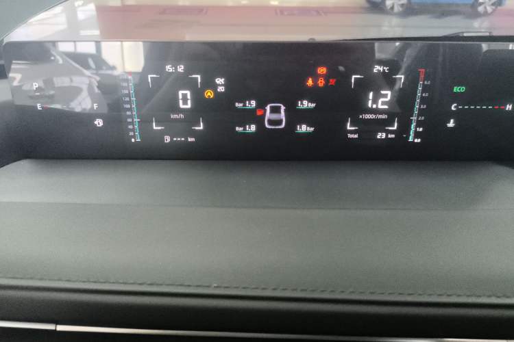 Used CHANGAN Eado DD 2023 Blue Whale NE 1.5T GDI DCT Navigation Model Instrument Cluster