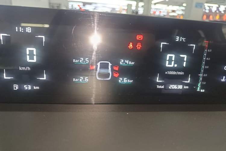 Used CHANGAN Eado DD 2023 Blue Whale NE 1.5T GDI DCT Enjoy Edition Instrument Cluster
