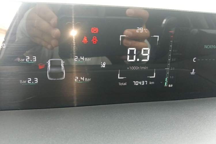 Used CHANGAN Eado DD 2023 Blue Whale NE 1.5T GDI DCT Navigation Model Instrument Cluster