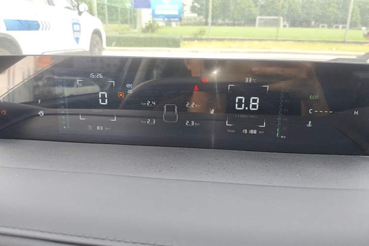 Used CHANGAN Eado DD 2023 Blue Whale NE 1.5T GDI DCT Navigation Model Instrument Cluster