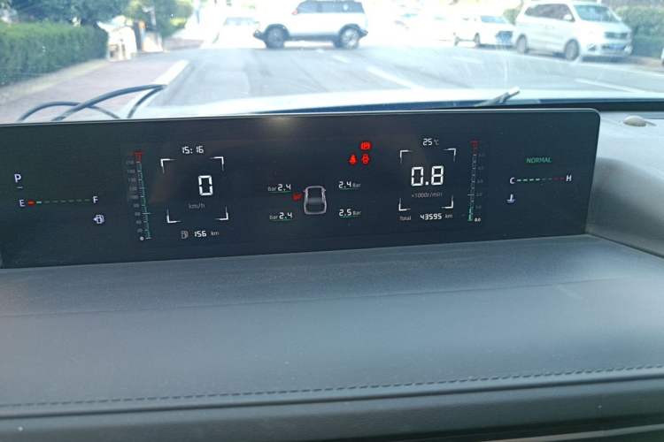 Used CHANGAN Eado DD 2023 Blue Whale NE 1.5T GDI DCT Luxury Edition Instrument Cluster