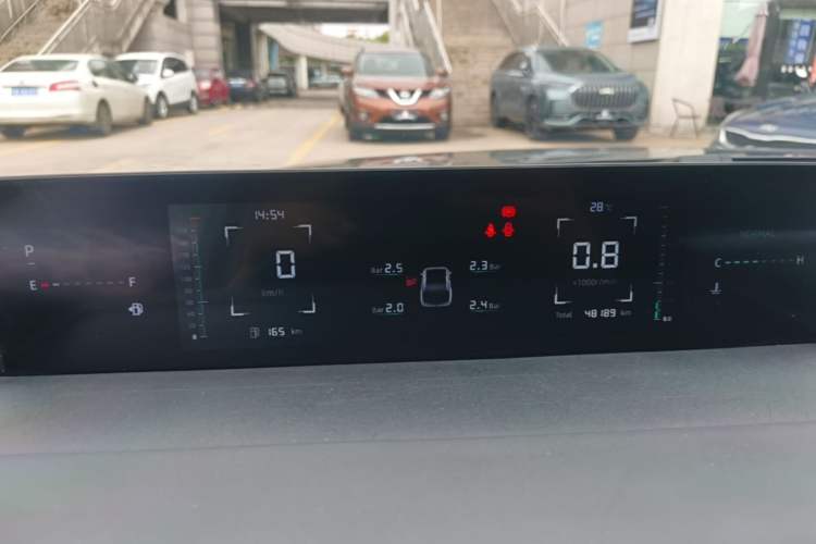Used CHANGAN Eado DD 2023 Blue Whale NE 1.5T GDI DCT Prestige Model Instrument Cluster