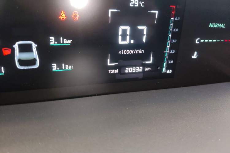 Used CHANGAN Eado DD 2023 Blue Whale NE 1.5T GDI DCT Enjoy Edition Odometer Close Up