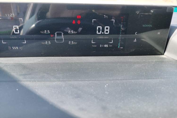 Used CHANGAN Eado DD 2023 Blue Whale NE 1.5T GDI DCT Enjoy Edition Odometer Close Up