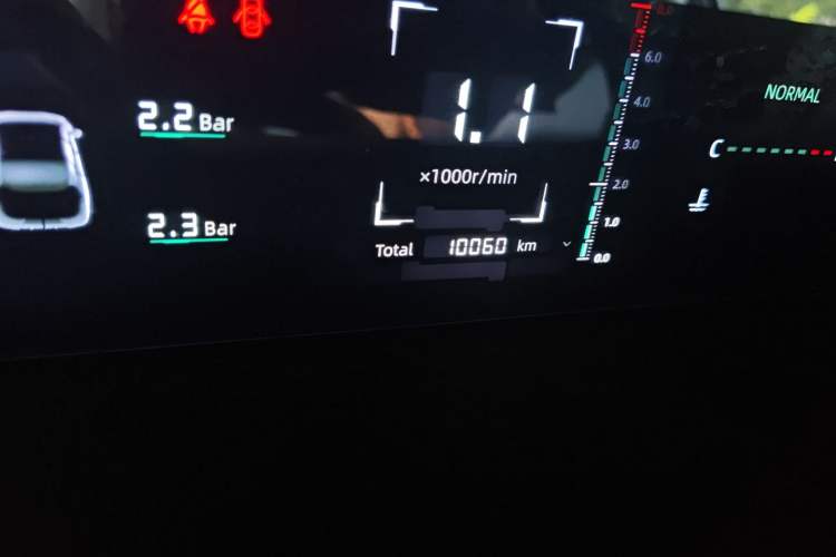 Used CHANGAN Eado DD 2023 Blue Whale NE 1.5T GDI DCT Enjoy Edition Odometer Close Up