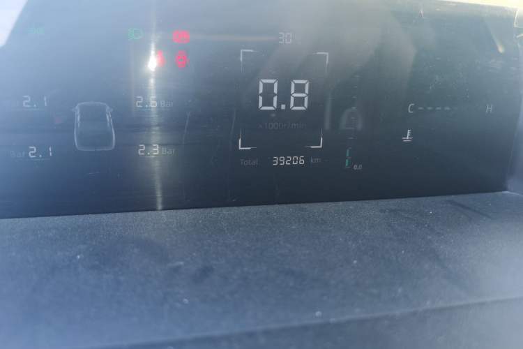 Used CHANGAN Eado DD 2023 Blue Whale NE 1.5T GDI DCT Luxury Edition Odometer Close Up