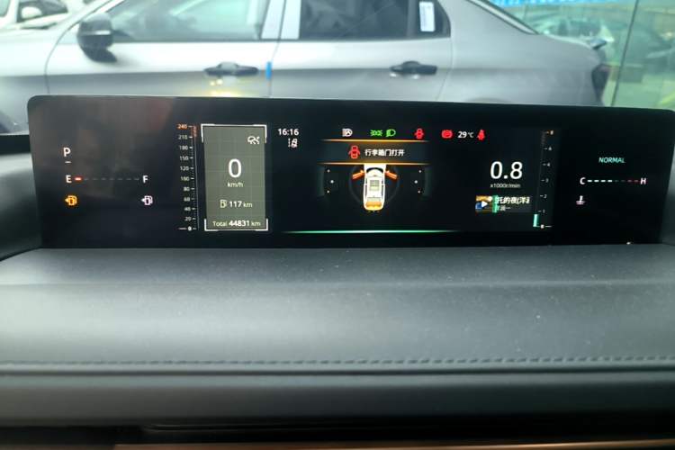 Used CHANGAN Eado DD 2023 Blue Whale NE 1.5T GDI DCT Luxury Edition Instrument Cluster