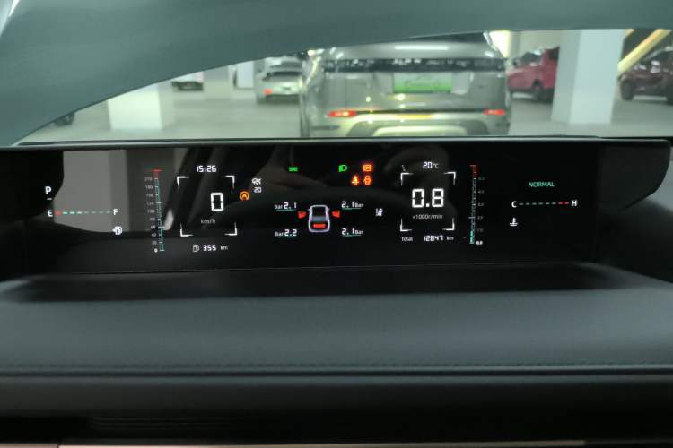 Used CHANGAN Eado DD 2023 Blue Whale NE 1.5T GDI DCT Navigation Model Instrument Cluster