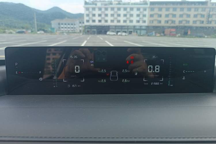 Used CHANGAN Eado DD 2023 Blue Whale NE 1.5T GDI DCT Navigation Model Instrument Cluster