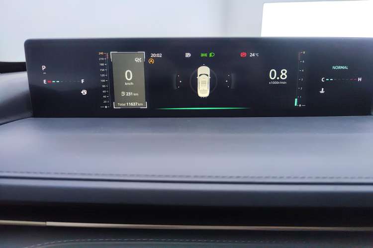 Used CHANGAN Eado DD 2023 Blue Whale NE 1.5T GDI DCT Flagship Model Instrument Cluster