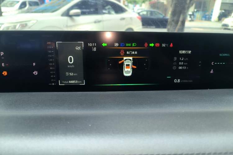 Used CHANGAN Eado DD 2023 Blue Whale NE 1.5T GDI DCT Flagship Model Instrument Cluster